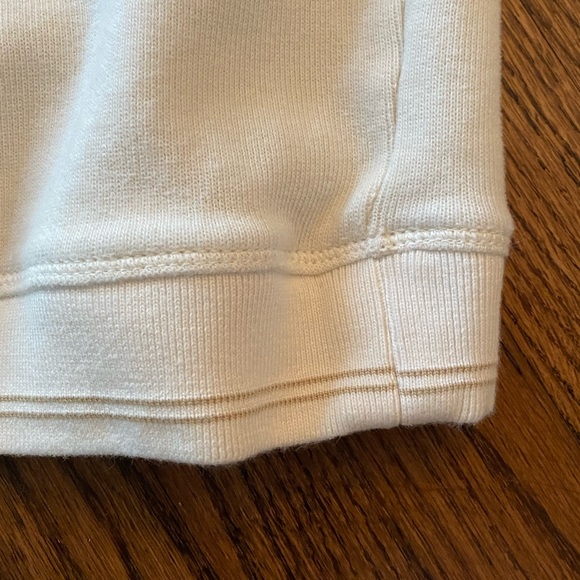 White Tommy Bahama premium Quarter Zip Sweatshirt - Picture 5 of 6